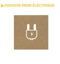 Pochoir Prise de courant électrique
