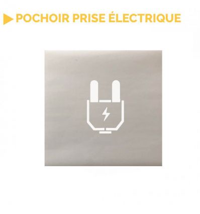Pochoir Prise de courant électrique