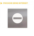 Pochoir sens interdit