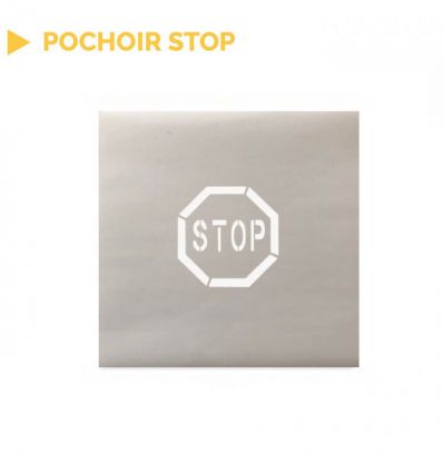 Pochoir Stop