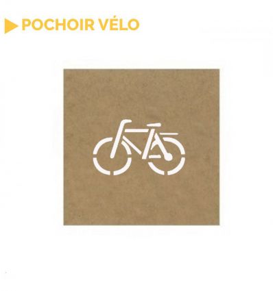 Pochoir vélo