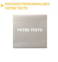 Pochoir "votre texte" une ligne