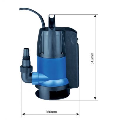 Pompe à eau immergée automatique en PVC