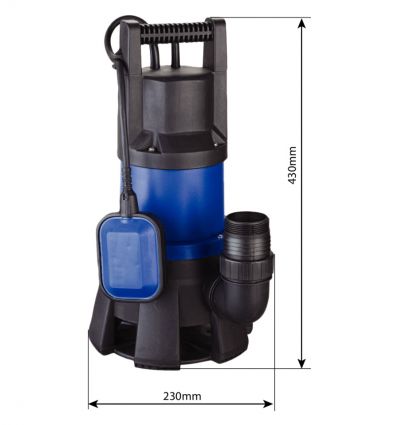 Pompe à eau immergée automatique en PVC