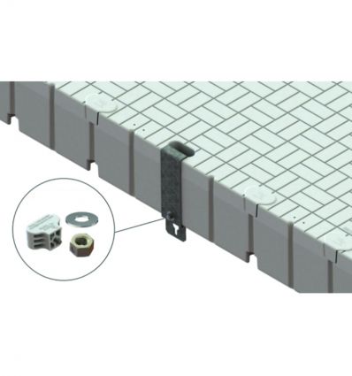 Ponton flottant modulaire