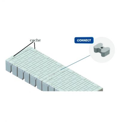 Ponton flottant modulaire