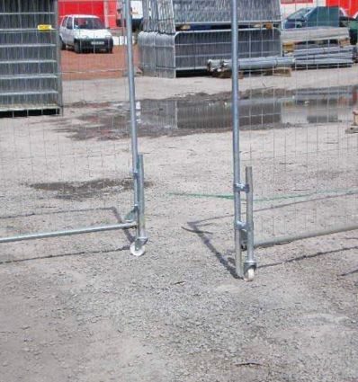 Portail Provisoire de Chantier pour véhicule