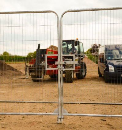 Portail Provisoire de Chantier pour véhicule