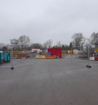 Portail Provisoire de Chantier pour véhicule