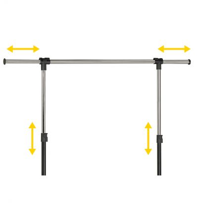 Portant vetement professionnel extensible