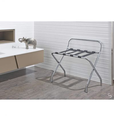 Porte bagage chambre hôtel avec dosseret