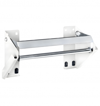 Porte rouleau atelier pour panneau perforé