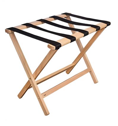 Porte-valise hôtel pliant bois