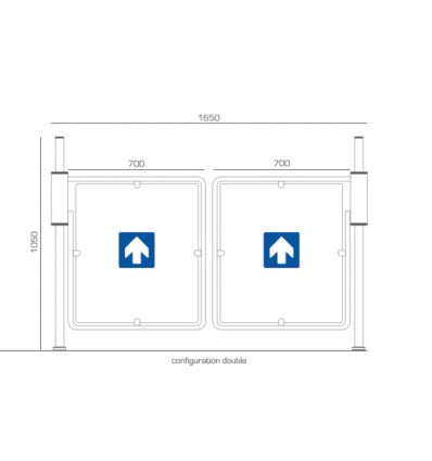 Portillon Barrière Magasin