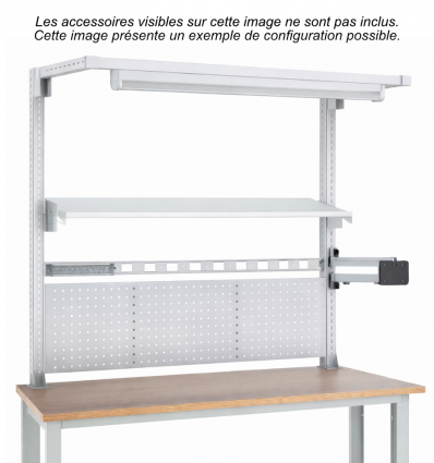 Portique établi poste de travail modulaire