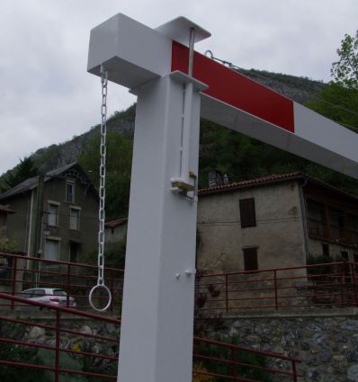 Portique Parking Pivotant Anti-vandalisme
