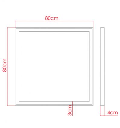 Poste de Coiffage Barbier avec Miroir LED