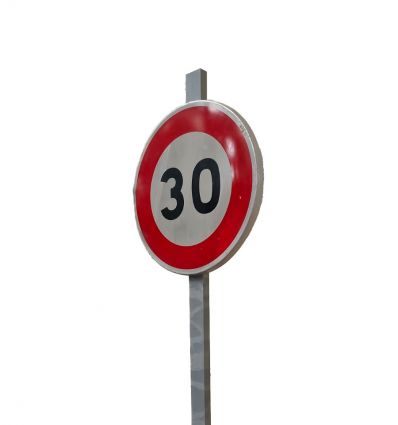 Poteau 80 x 40 mm en plastique recyclé 2,5 mètres