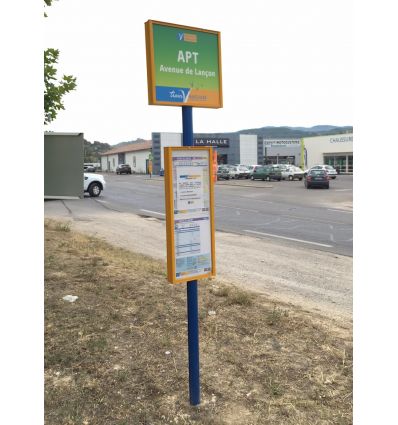 Poteau d'Arrêt de Bus