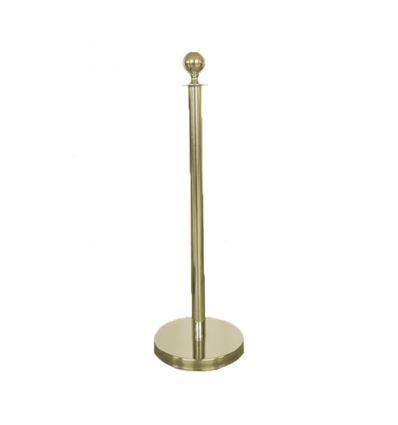 Poteau de guidage avec corde