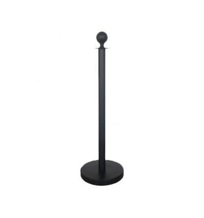 Poteau de guidage avec corde