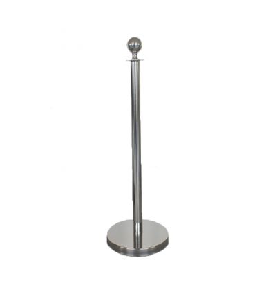Poteau de guidage avec corde