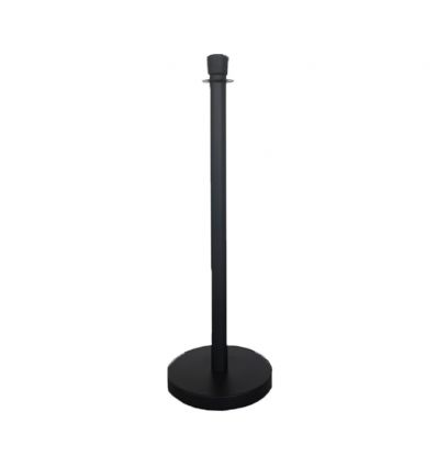 Poteau de guidage avec corde