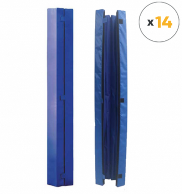 Mousse de protection poteau de touche rugby (lot de 14)