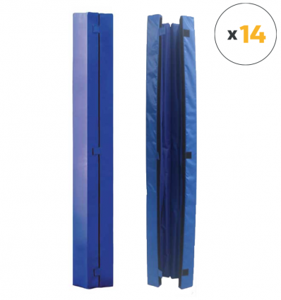 Mousse de protection poteau de touche rugby (lot de 14)