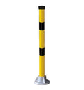 Potelet de Protection en Acier jaune et noir