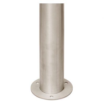 Potelet extérieur inox sur platine