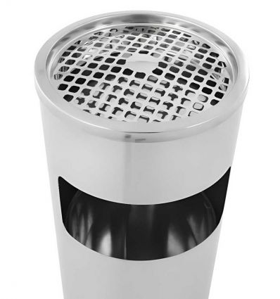 Poubelle cendrier extérieur 12,5 litres