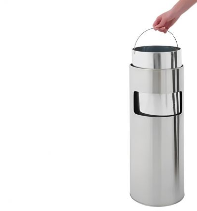 Poubelle cendrier extérieur 12,5 litres