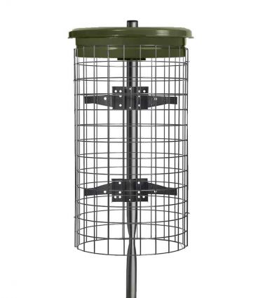 Poubelle de Plage sur Poteau 110L - Acier ou Bois