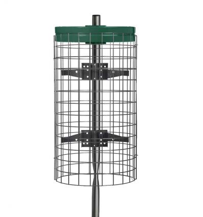 Poubelle de Plage sur Poteau 110L - Acier ou Bois