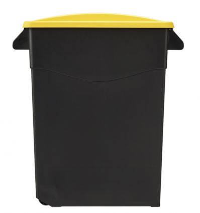 Poubelle de tri à roulettes pour bureau