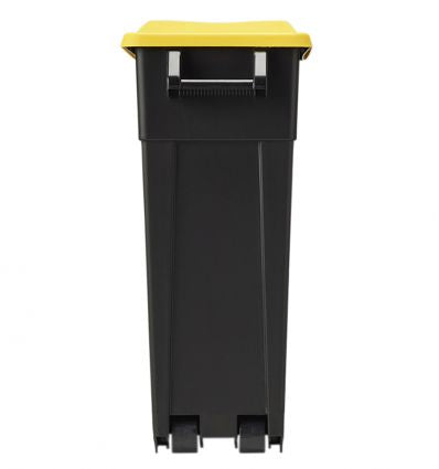 Poubelle de tri à roulettes pour bureau