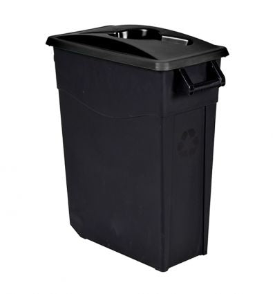 Poubelle de tri à roulettes pour bureau