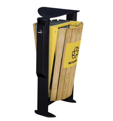 Poubelle de Tri Extérieur pour Espaces Verts