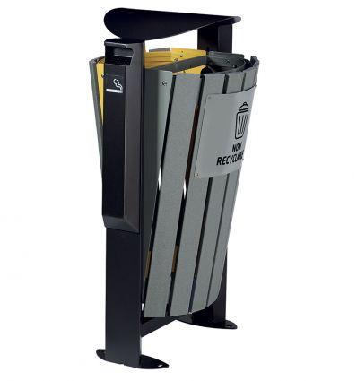 Poubelle de Tri Extérieur pour Espaces Verts