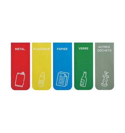 Poubelle de tri pour bureau