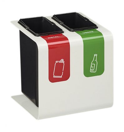 Poubelle de tri pour bureau