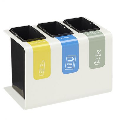 Poubelle de tri pour bureau