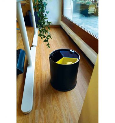 Petite poubelle de tri pour hôtel et bureau