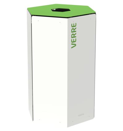 Poubelle de tri sélectif intérieur Hexatri