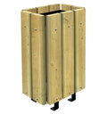 Poubelle en bois 30 litres
