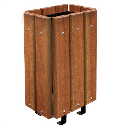 Poubelle en bois 30 litres