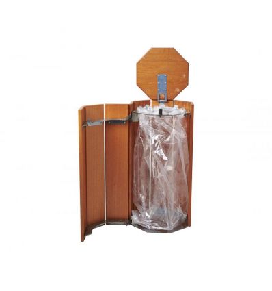Poubelle en Bois 100 litres