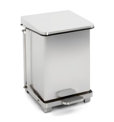 Poubelle HACCP acier ou inox