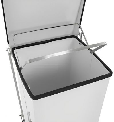 Poubelle HACCP acier ou inox